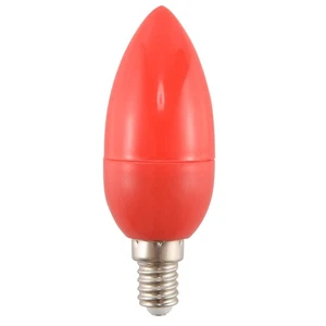 Luz de vela LED bombillas de vela lámpara roja de la suerte Dios ilumina energía sp4921 - Imagen 1 de 9