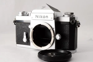 Overhauled Nikon F Eye level S/N 712xxx Silver 35mm SLR Film Camera Body Japan - Picture 1 of 24