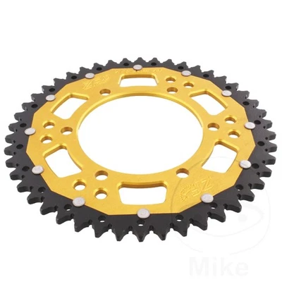 Piñón trasero doble ZF 46/520 ZFD-486-46-GLD para Kawasaki Ninja 250 R 2008-2016 Foto 1 de 4