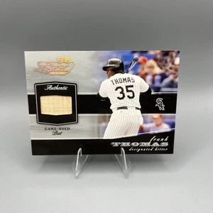 2002 Frank Thomas Playoff Piece of the Game Bat Relic /250 Chicago White Sox HOF - Picture 1 of 2