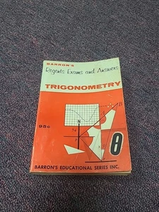 Barrons's Regents Exams and Answers Trigonometry (Copy Right 1961) Ships Immed. - Picture 1 of 7