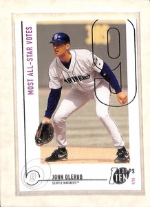 Topps Top Ten #109 2002 John Olerud casi nuevo - Imagen 1 de 2