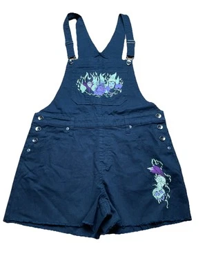 Комбинезон Disney Villains Hot Topic черный нагрудник карман шорты средний - Изображение 1 из 4