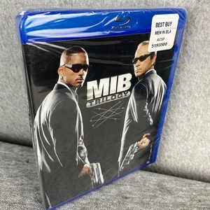 Men in Black Trilogy Best Buy Sticker on Front (Blu-ray, 2012) NEW SEALED ✅ - Picture 1 of 5