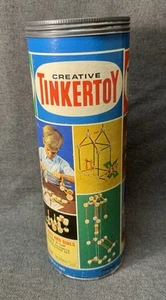 Vintage Original Tinkertoy Grad Set No. 136 by The Toy Tinkers Spalding Bros. - Picture 1 of 17