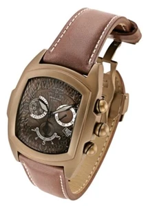 Invicta - Dragon LUPAH Elite - Swiss 5040.D Chrono Butterfly Leather mens watch - Picture 1 of 22