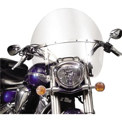 National Cycle - N21437 - SwitchBlade Chopped Windshield, Clear - Изображение 1 из 4