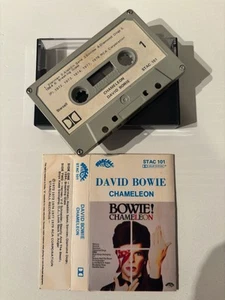 DAVID BOWIE - CHAMELEON (RARE AUSTRALIAN CASSETTE TAPE) - Picture 1 of 5