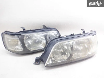 Nissan Y33 Cima infiniti Q45 Headlight Lights Lamps Set JDM Used - Image 1 of 4