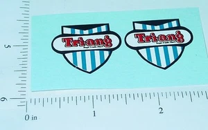 Pair Triang Badge Logo Replacement Stickers TG-003 - Picture 1 of 1
