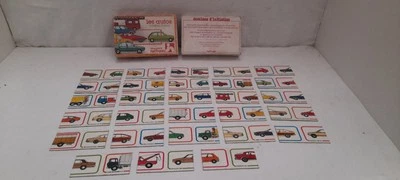 Ancienne boite Les Autos Domino Puzzle jouet ancien complet Voiture 1979 Nathan - Photo 1/4