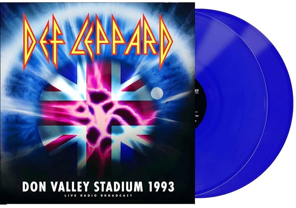 DEF LEPPARD - Don Valley Stadium 1993 - Blue Colored 2 LP Limited - Image 1 of 1