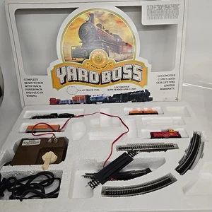 Bachmann 4262 Yard Boss N Gauge Steam Starter Train Set (Missing 1 Car) - Picture 1 of 4