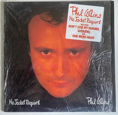 PHIL COLLINS 1985 Виниловая Пластинка Atlantic 1-й Пресс Усадка Хайп Очень хорошее состояние+ - Изображение 1 из 4