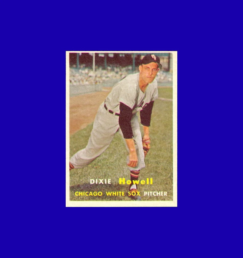 1957 Topps Dixie Howell #221 - Chicago White Sox - NM-MT+ - Image 1 of 1