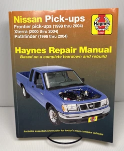 Haynes Repair Manual Nissan Pick-Ups Frontier 98-04 Xterra Pathfinder 72031 - Picture 1 of 13