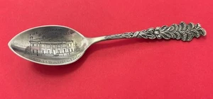 The Burnham Athenaeum Champaign IL Sterling Silver 18.7g 5” Souvenir Spoon - Picture 1 of 8