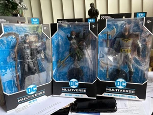 3- DC Multiverse Batman Death Metal, Earth II & mit Battle Damage Neu in OVP - Bild 1 von 7