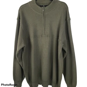 Greg Norman Herren 1/4 Zip Sweater Large GOLF LANGARM Pullover  - Bild 1 von 9