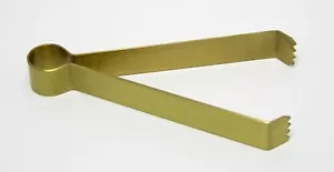 Zangen für die Kohle Messing Handarbeit щипцы для угля латунные 17,5 cm - Picture 1 of 1