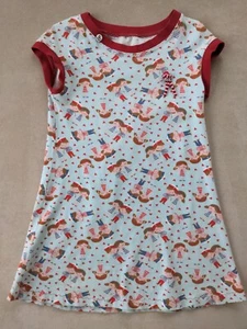 Tolles Mädchen DaWanda Kleid Baumwolle Jersey Matrosen Gr 110 / 116 / 122 TOP - Bild 1 von 8