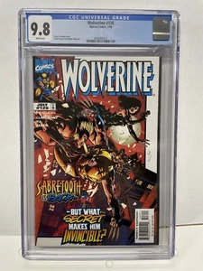 Wolverine #126 CGC 9.8 Marvel Comics Sabretooth App. X-Men 1998 - Picture 1 of 3