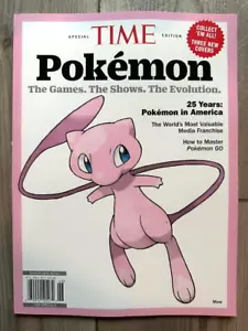 2024 Time Magazine POKEMON GAMES Show EVOLUTION Mew Cover SPECIAL EDITION 25 Yrs - Picture 1 of 2