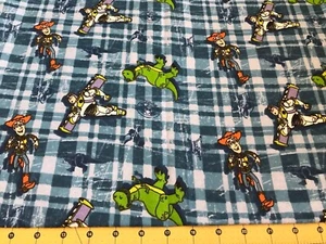 2012 Toy Story Flannel Fabric Sold By The Yard #1973 - Picture 1 of 1