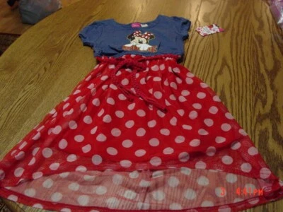 Платье для девочек Minnie Mouse Hi Lo от Disney - Изображение 1 из 4