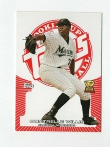 Copa de novato Topps 2005 Dontrelle rojo Willis Florida Marlins #135 359/499 - Imagen 1 de 2