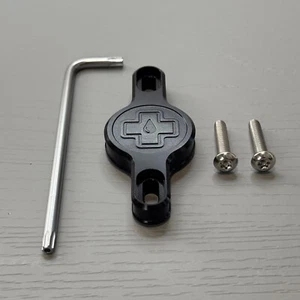 Muc-Off Secure Apple Airtag Holder Tracker MTB Bike Moto Car BLACK NEW RRP£29.99 - Picture 1 of 4