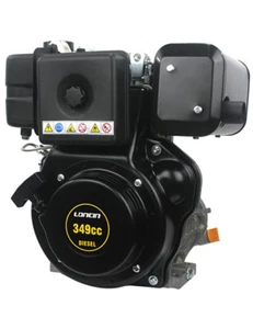 7.5 HP LONCIN D350FC Motore Diesel Albero cilindrico 25,4 - Foto 1 di 4