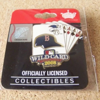 2008 Boston Red Sox A.L. AL American League Wild Card pin MLB - Image 1 of 4