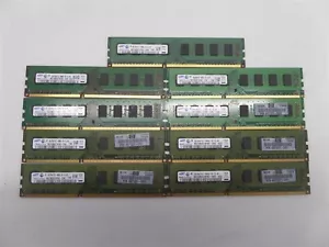 Lot Of 9- Samsung M378B5673FH0-CH9 2GB PC3-10600 DDR3-1333 Desktop Memory - Picture 1 of 4