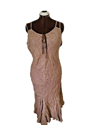 H&M Spaghetti Sommerkleid, Farbe Braun, Größe XL,Neu - Bild 1 von 2