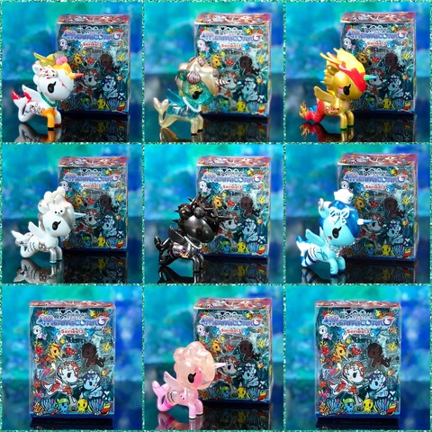 Tokidoki Mermicorno Unicorno Series 3 Blind Bag Art Figures NEW w Box~3SHIPSFREE Cover