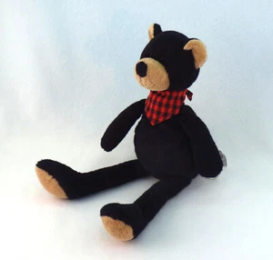 Black Bear Plush Teddy Bear Grizzly Soft Toy By Mary Meyer 34cm - Picture 1 of 8