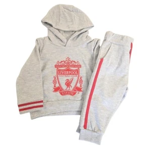 Liverpool 2 Piece Baby Hoodie and Jogger Set - Baby Football Hoody - LFC - Picture 1 of 4