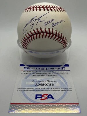 Corey Koskie Milwaukee Brewers Signed Autograph OMLB Baseball PSA DNA *56 - Image 1 of 2