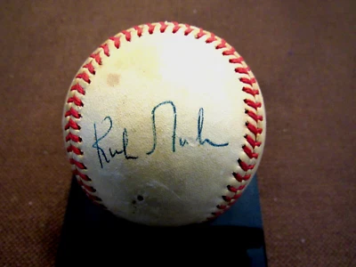 KIRK GIBSON DETROIT TIGERS ROOKIE SIGNED AUTO VTG GAME USED OAL BASEBALL JSA - Image 1 of 3