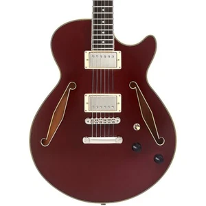 D'Angelico Excel SS Tour Semi-Hollow Guitar W/Supro Pickups, Tailpiece Wine - Picture 1 of 6