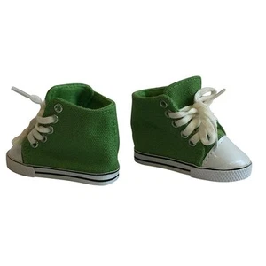Puppe Canvas Turnschuhe grün -18 Zoll Turnschuhe für Puppe passt allen American Girl - Bild 1 von 1