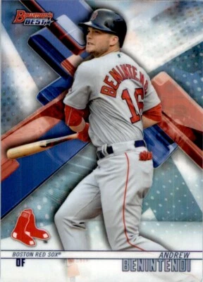 2018 Bowman's Best Refractor Andrew Benintendi Boston Red Sox #22 - Image 1 of 2