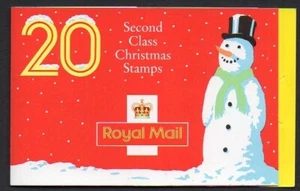 Great Britain 1990 BK836 17p x20 Christmas Snowman booklet - Picture 1 of 1