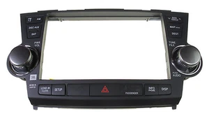 NEW 11 12 13 E7033 TOYOTA Highlander JBL Navigation Radio FACEPLATE REPLACEMENT - Foto 1 di 3