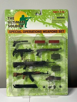 1997 The Ultimate Soldier Conjunto de Armas de Operações Especiais Século 21 1/6 - Imagem 1 de 4