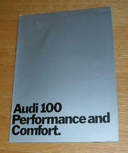 Audi 100 Brochure 1971-1972 - 100 & 100 LS - Picture 1 of 2