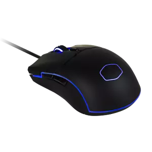 Cooler Master CM110 Black GAMING Mouse 6000DPI OPTICAL 3-zone RGB LED USB Wired - Picture 1 of 6