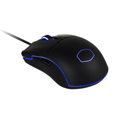 Cooler Master CM110 Black GAMING Mouse 6000DPI OPTICAL 3-zone RGB LED USB Wired - Image 1 of 4