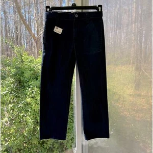 NWT Cat & Jack navy blue school pants size 6. Straight w/ 2 slant front pockets. - Picture 1 of 6